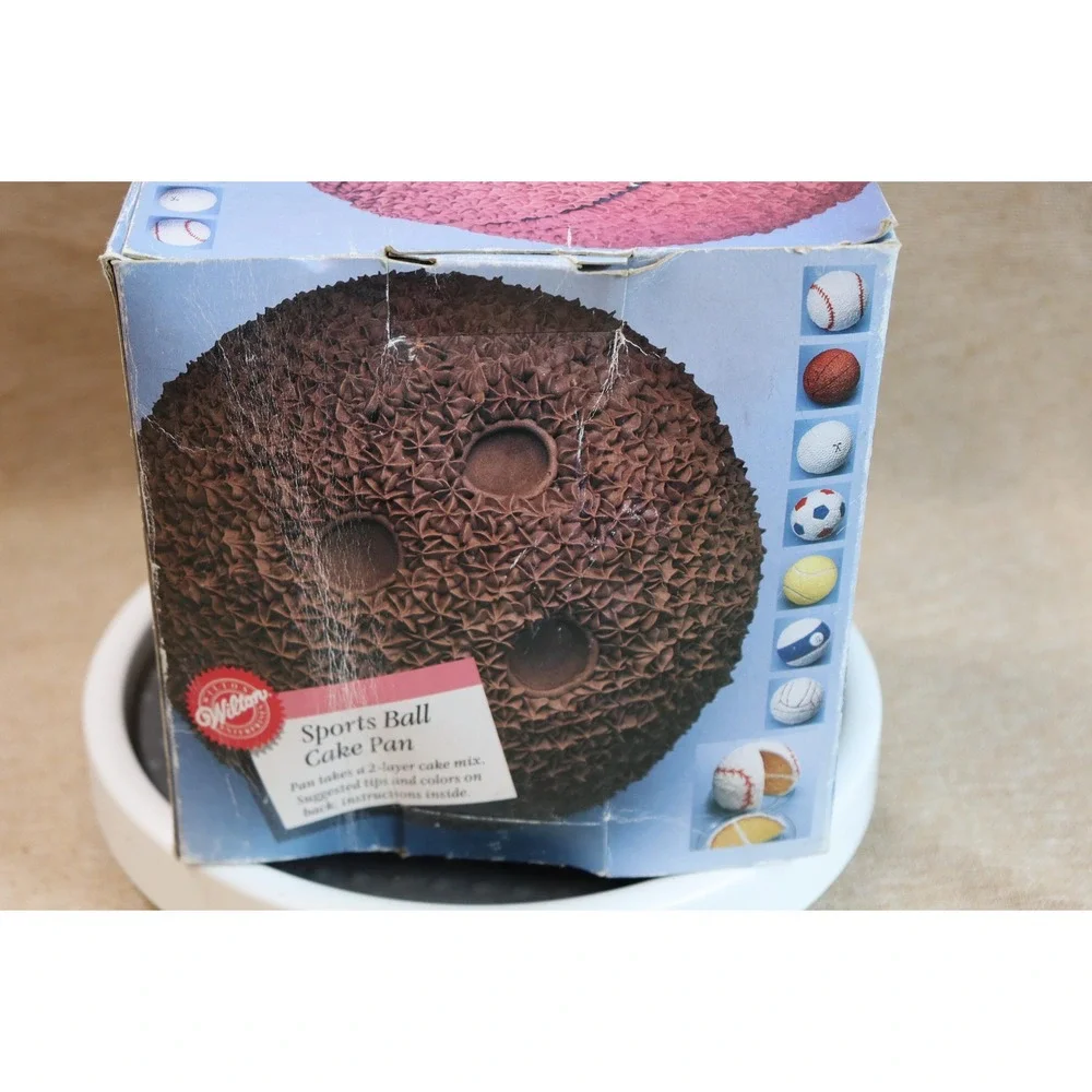 Vintage Wilton Sports Ball Cake Pan in Original Box
